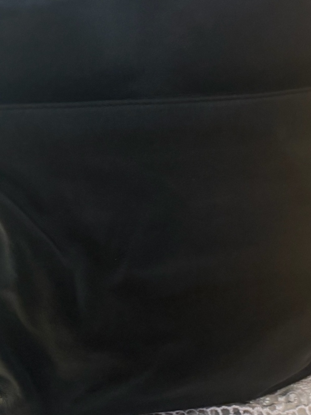 Nine West Black Leather Hobo Bag